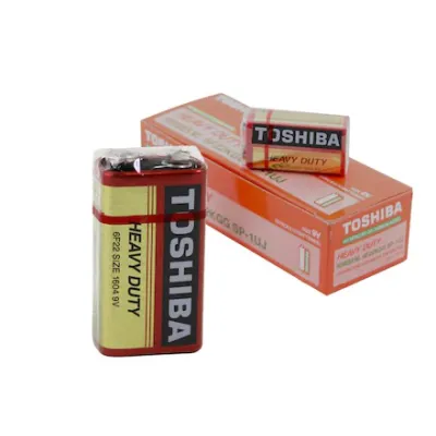 TOSHIBA HEAVY DUTY  PLUS 9 VOLT PİL    
