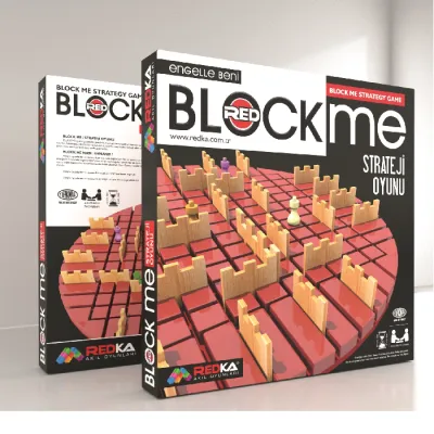 Redka Block Me (Koridor Oyunu) Ahşap Orjinal