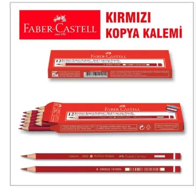 Faber Castell Kırmızı Kopye Kalemi