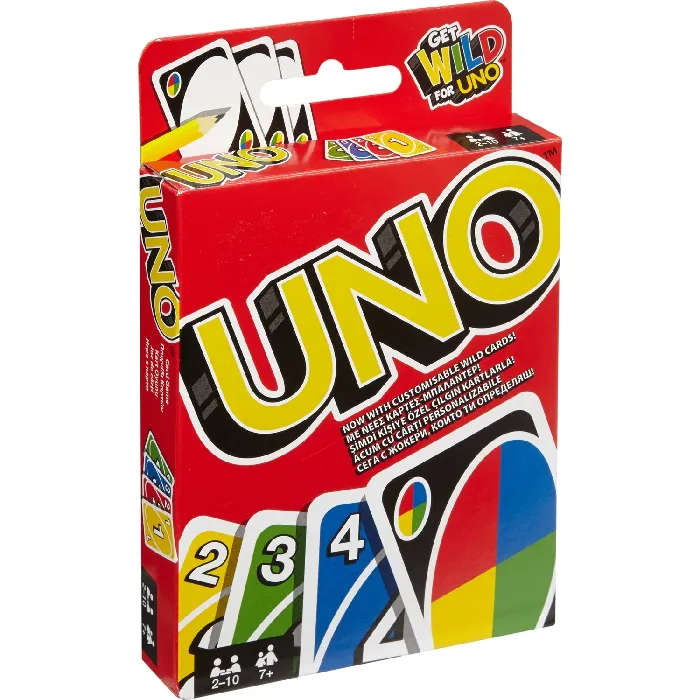 Uno Oyun Kartları Orjinal Ürün W2087
